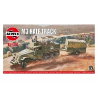   Airfix M3 Half Track & 1 Ton Trailer, Vintage Classics 1:76 (A02318V)