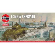 Airfix LCM3 & Sherman Tank 1:76 (A03301V)