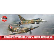   Airfix Twin Pack - Eurofighter Typhoon FGR.4 (GINA) + Hawker Hurricane Mk.I 1:72 (A40002)
