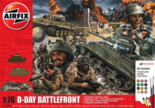 Airfix D-Day 75th Anniversary Battlefront Gift Set 1:76 (A50009A)