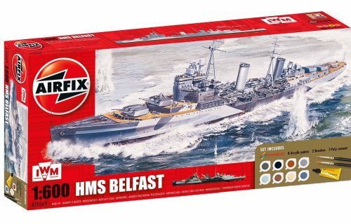 Airfix HMS Belfast Gift Set 1:600 (A50069)