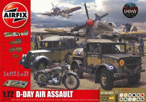 Airfix D-Day 75th Anniversary Sea Assault Gift Set 1:76 (A50156A)