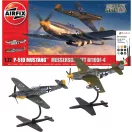 Airfix P-51D Mustang vs Bf109F-4 Dogfight Double 1:72 (A50193)