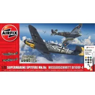   Airfix Supermarine Spitfire Mk.Vc vs Bf109F-4 Dogfight Double 1:72 (A50194)