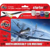   Airfix Starter Set - North American P-51D Mustang 1:72 (A55013)