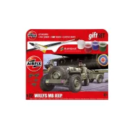 Airfix Hanging Gift Set Willys MB Jeep 1:72 (A55117A)