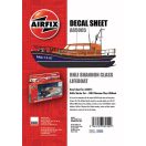 Airfix Decal Sheet - RNLI Shannon Class Lifeboat (A55015) 1:72 (A65005)