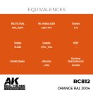 AK Interactive Orange RAL 2004 Real Color 17 ml (RC812)