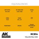 AK Interactive Yellow RAL 1003 Real Color 17 ml (RC814)