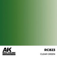 AK Interactive Clear Green Real Color 17 ml (RC823)