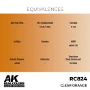 AK Interactive Clear Orange Real Color 17 ml (RC824)