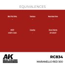 AK Interactive Maranello Red 300 Real Color 17 ml (RC834)