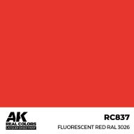   AK Interactive Fluorescent Red RAL 3026 Real Color 17 ml (RC837)