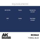 AK Interactive Tyrrell Blue Real Color 17 ml (RC843)