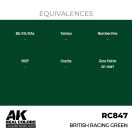 AK Interactive British Racing Green Real Color 17 ml (RC847)