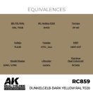 AK Interactive Dunkelgelb-Dark Yellow RAL 7028 Real Color 17 ml (RC859)