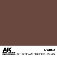   AK Interactive Rot (Rotbraun)-Red Brown RAL 8012 Real Color 17 ml (RC862)
