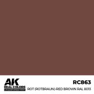   AK Interactive Rot (Rotbraun)-Red Brown RAL 8013 Real Color 17 ml (RC863)