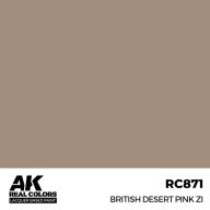   AK Interactive Bristish Desert Pink ZI Real Color 17 ml (RC871)