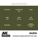 AK Interactive Russian Green Protective 4BO Real Color 17 ml (RC876)