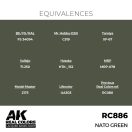 AK Interactive NATO Green Real Color 17 ml (RC886)