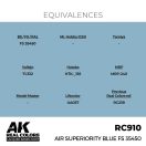 AK Interactive Air Superiority Blue FS 35450 Real Color 17 ml (RC910)