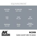 AK Interactive Dark Ghost Grey FS 36320 Real Color 17 ml (RC919)