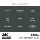 AK Interactive IJN D1 Deep Green Black Real Color 17 ml (RC954)
