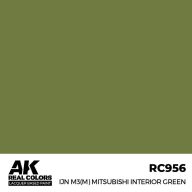   AK Interactive IJN M3 (M) MITSUBISHI Interior Green Real Color 17 ml (RC956)