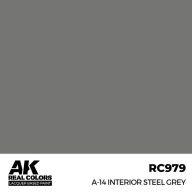   AK Interactive A-14 Interior Steel Grey Real Color 17 ml (RC979)