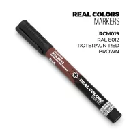   AK Interactive RAL 8012 ROTBRAUN-GERMAN RED BROWN Real Colors Marker (RCM019)