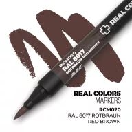   AK Interactive RAL 8017 ROTBRAUN-GERMAN RED BROWN Real Colors Marker (RCM020)