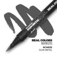 AK Interactive GUN METAL Real Colors Marker (RCM032)