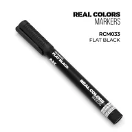 AK Interactive FLAT BLACK Real Colors Marker (RCM033)