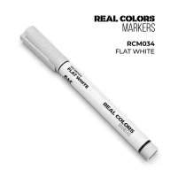 AK Interactive FLAT WHITE Real Colors Marker (RCM034)