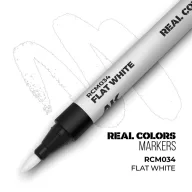 AK Interactive FLAT WHITE Real Colors Marker (RCM034)