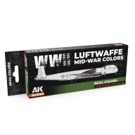 AK Interactive WWII Luftwaffe Mid-War Colors SET (RCS102)