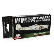 AK Interactive WWII Luftwaffe Late War Colors SET (RCS103)