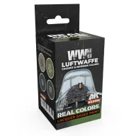   AK Interactive WWII Luftwaffe Cockpit & Interior Colors SET (RCS106)