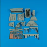   Aires Messerschitt Me 262A Schwalbe Cockpit & Wheel Bay Set for Trumpeter Bausatz 1:32 (2069)