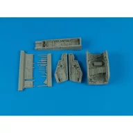   Aires F-100D Super Sabre Wheel Bay für Trumpeter Bausatz 1:32 (2072)