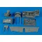 Aires F-8E/H Crusader cockpit set für Trumpeter Bausatz 1:32 (2088)