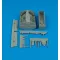 Aires F-8 Crusader wheel bay Für Trumpeter Bausatz 1:32 (2096)