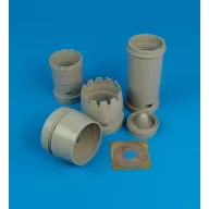   Aires F-16CG/CJ Block 40/50 exhaust nozzles für Academy Bausatz 1:32 (2102)