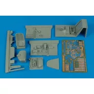 Aires Bf 109E-4/E-7 cockpit set for Eduard 1:32 (2104)