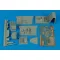 Aires Bf 109E-4/E-7 cockpit set for Eduard 1:32 (2104)
