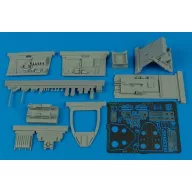 Aires Kawasaki Ki61-I cockpit set for Hasegawa 1:32 (2107)