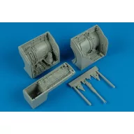 Aires MiG-23 Flogger wheel bay for Trumpeter 1:32 (2133)