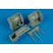 Aires MiG-23 Flogger wheel bay for Trumpeter 1:32 (2133)