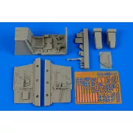 Aires Bf 109G-6 cockpit set for Revell 1:32 (2189)